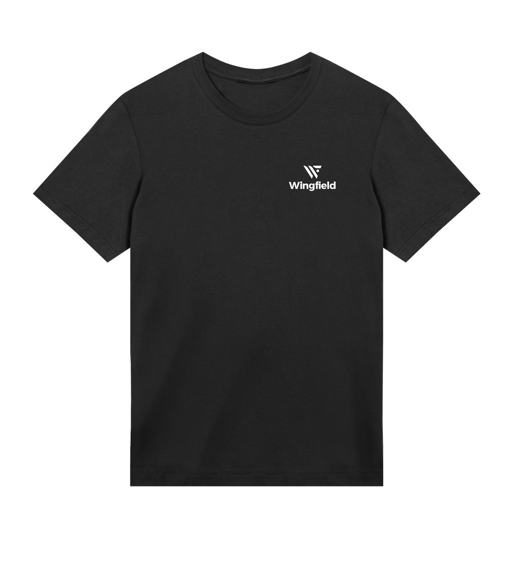 Wingfield Basic Mens Regular Tee Black