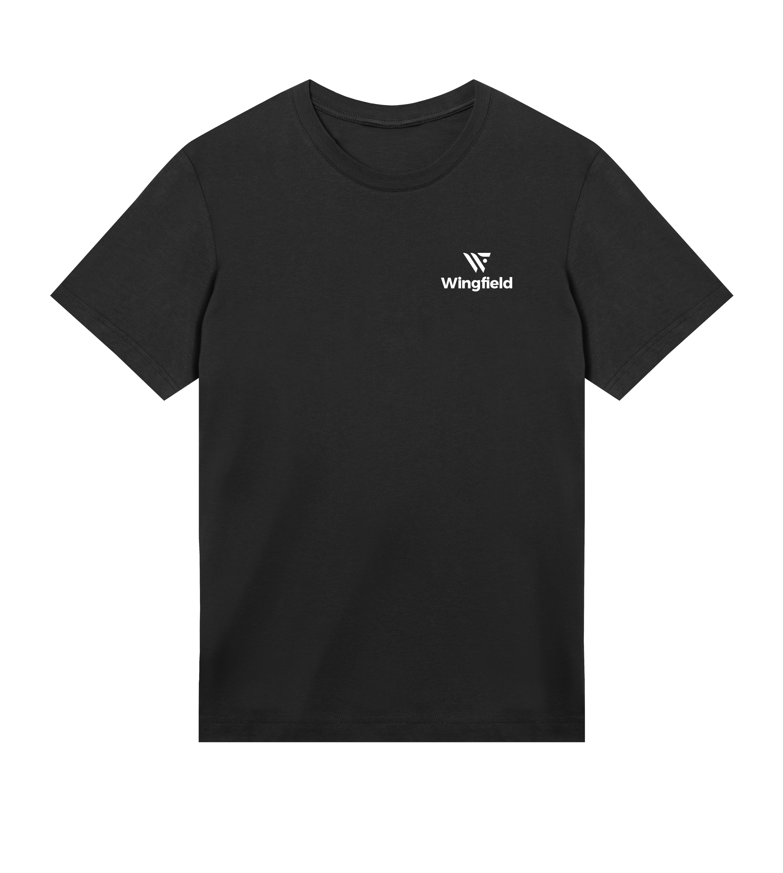 Wingfield Basic Mens Regular Tee Black