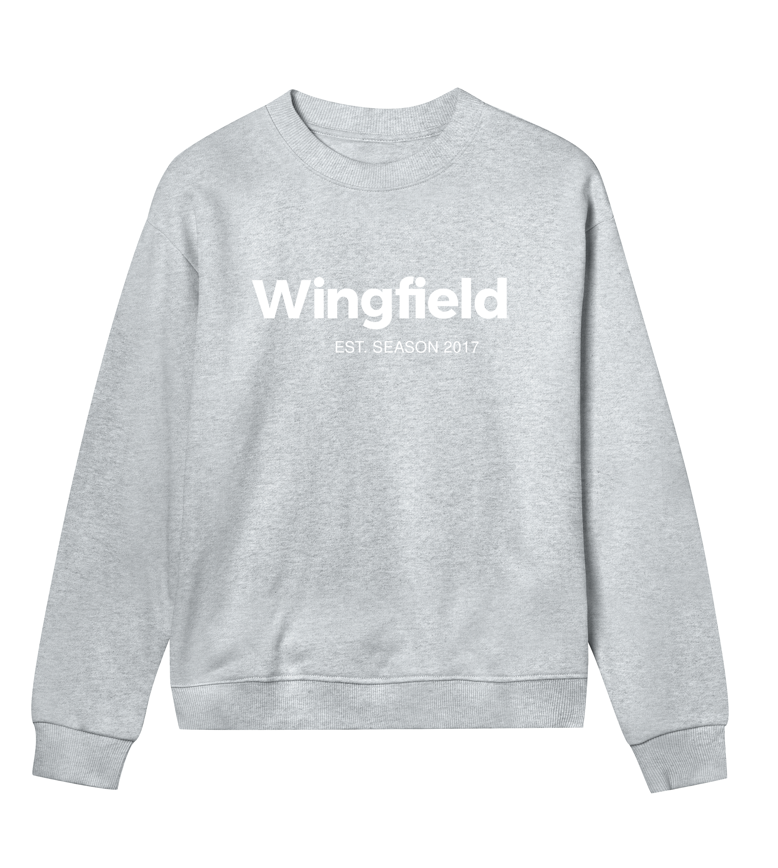 Est 2017 Womens Sweater Grey