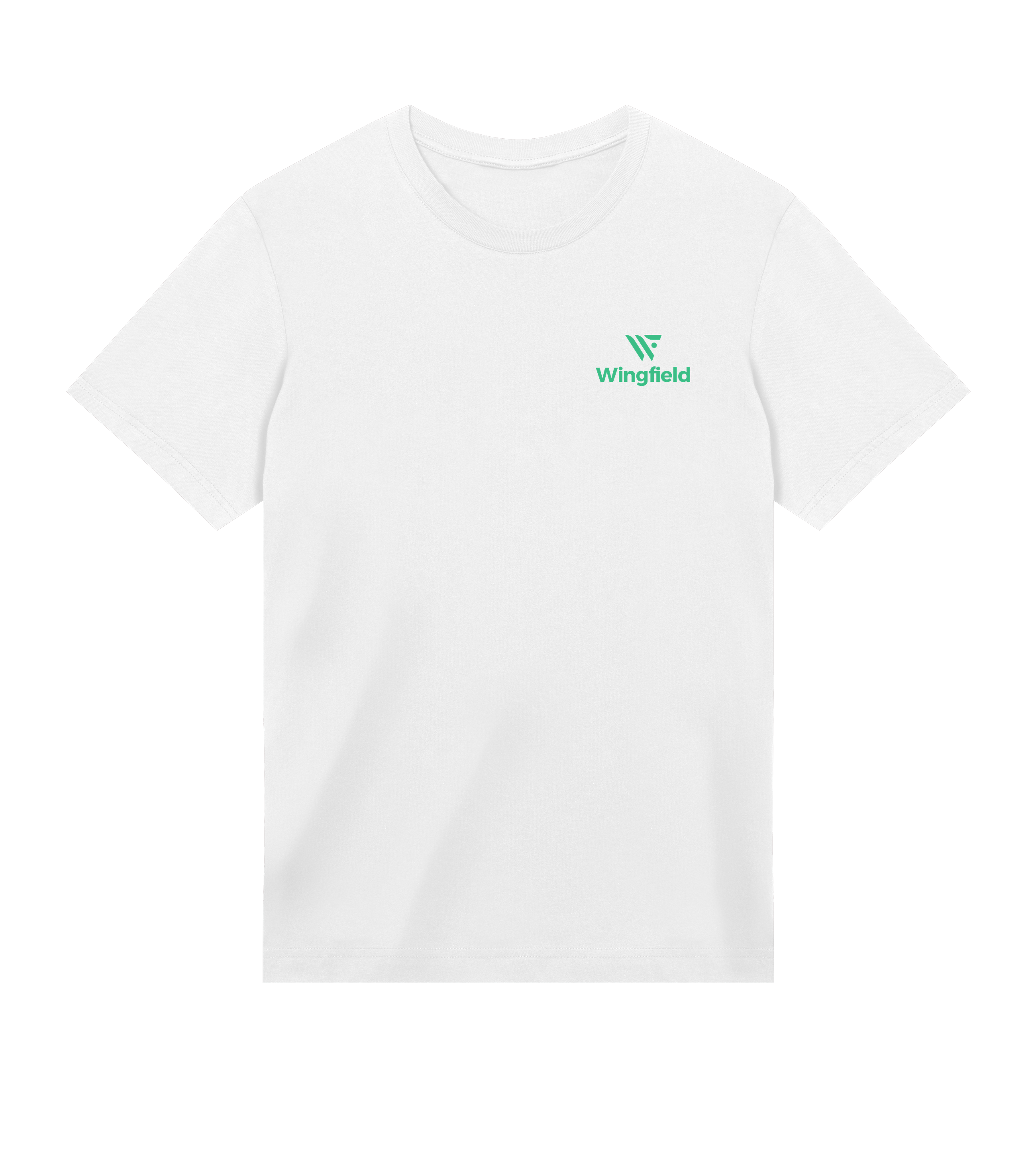 Wingfield Basic Mens Regular Tee White